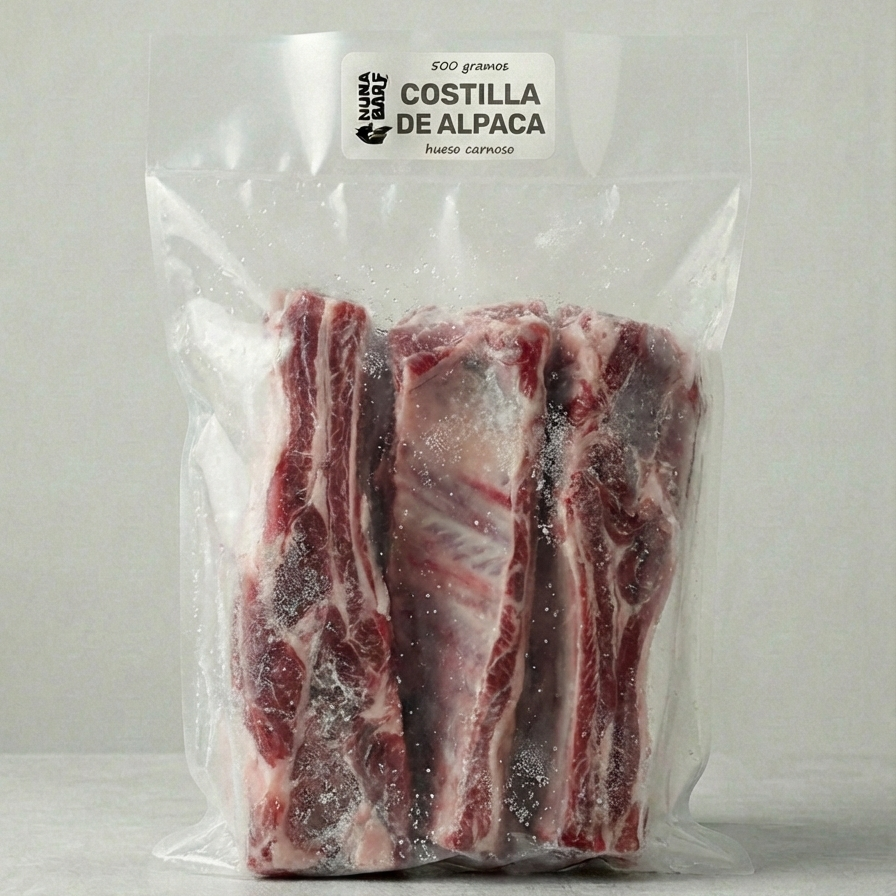 Costilla de alpaca