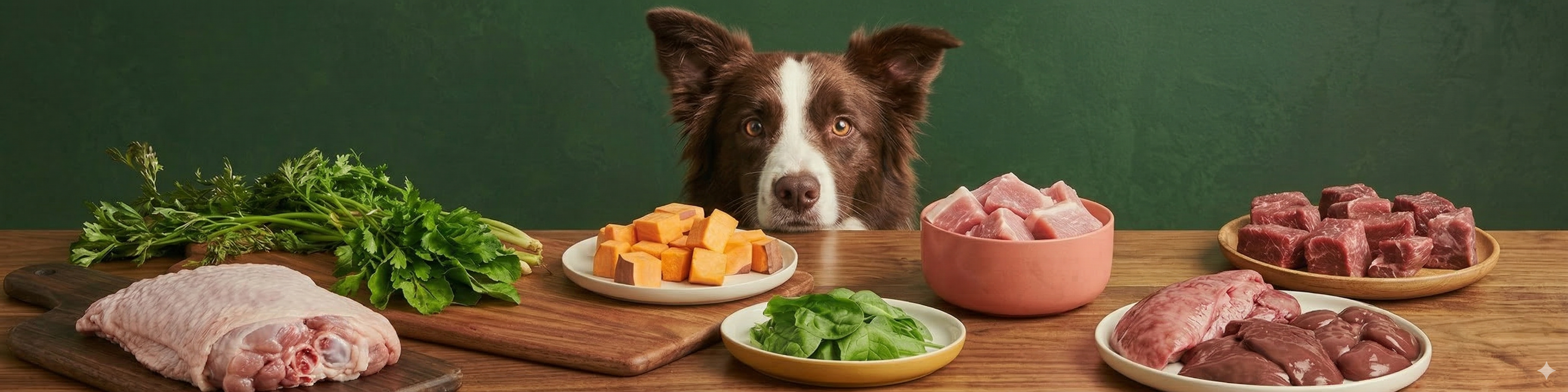 Alimentación natural para perros y gatos.