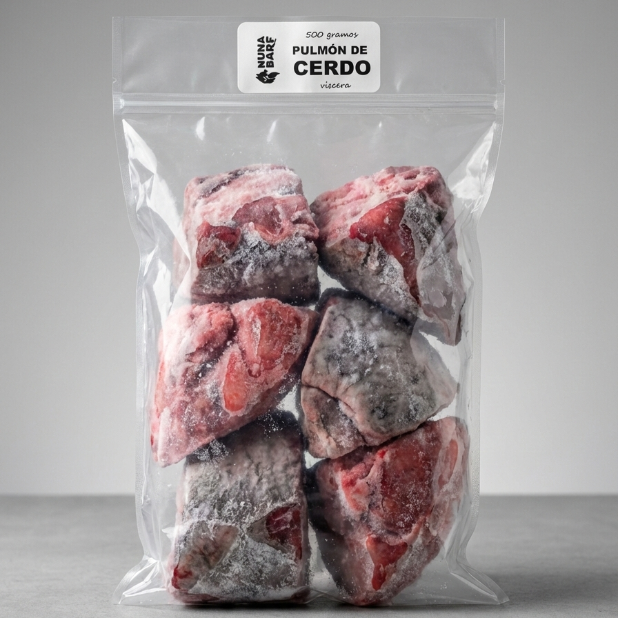 Pulmón de cerdo